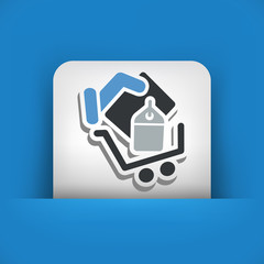 Shopping cart icon