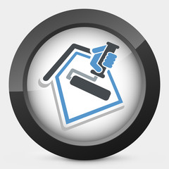 Painter roll symbol © Myvector