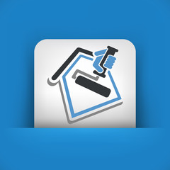 Painter roll symbol © Myvector