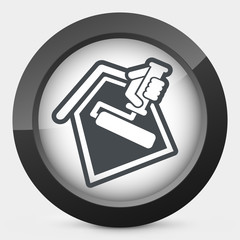 Painter roll symbol © Myvector