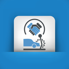 Agreement on road accident