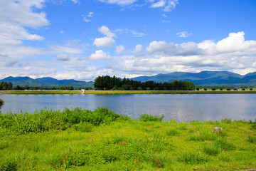 Fototapeta na wymiar 徳良湖