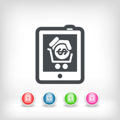 Tablet store icon