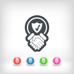 Best protection service icon