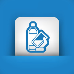 Water bottle icon