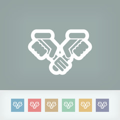 Knife and fork holding