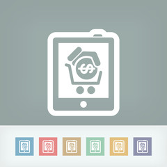 Tablet store icon