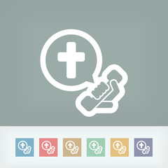 Obraz premium Church phone line