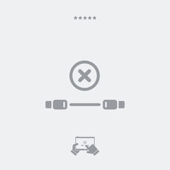 Error cable connection warning