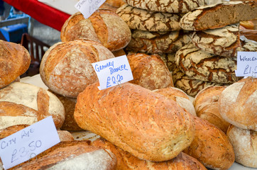 loaves of bread for sale