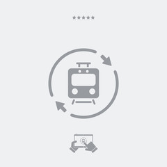 Train services renew icon