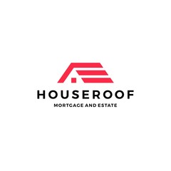 home house logo vector icon
