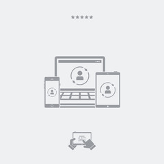 Synchronization account on devices