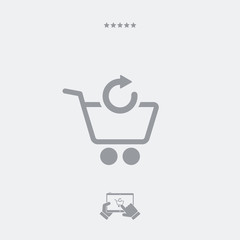 Refresh shopping cart icon