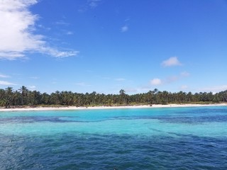 Caribbean white sand beach