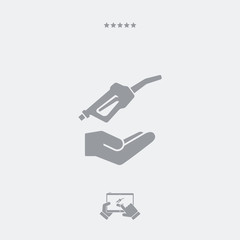 Gas Station service - Minimal icon