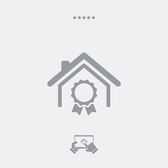 Residential certifications services - Minimal icon