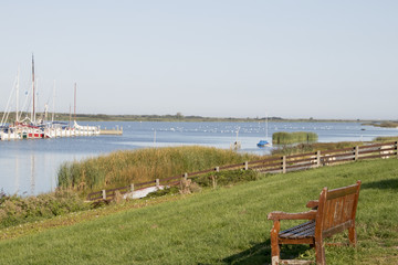 view over the outer harbor