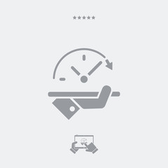 Steady top services - Minimal modern icon