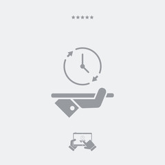 Steady top services - Minimal modern icon