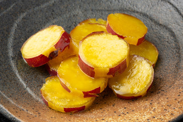 サツマイモの甘煮