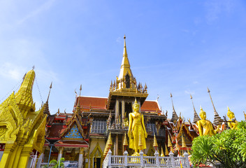 Wat Lat Phrao located at Ladprao Wanghin Rd, Khwaeng Lat Phrao, Khet Lat Phrao,Bangkok Thailand.