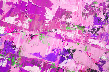 Artists oil paints multicolored closeup abstract background