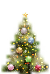 クリスマス　モミの木　冬　アイコン