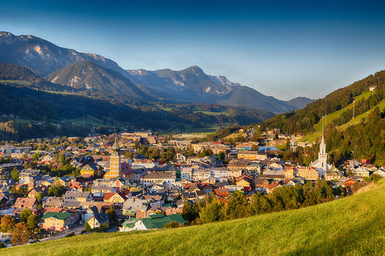 Schladming in Ennstal, Austria, European Alps