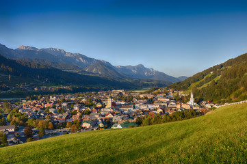 Fototapeta na wymiar Schladming in Ennstal, Austria, European Alps