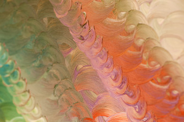 abstract art background of oil paints