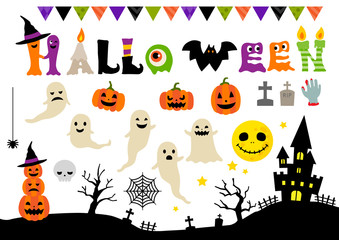 ハロウィン素材