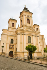 Obraz premium Church of the Assumption of the Virgin Mary in Banska Stiavnica