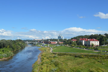 Fototapeta na wymiar Dnepr in Smolensk
