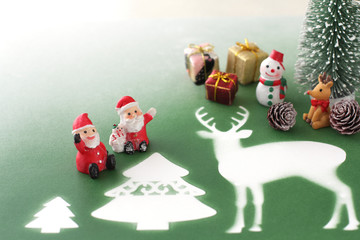 クリスマス雑貨イメージ　サンタクロース