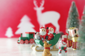 クリスマス雑貨イメージ　サンタクロース