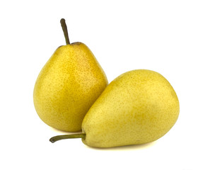 Pears isolated on white background