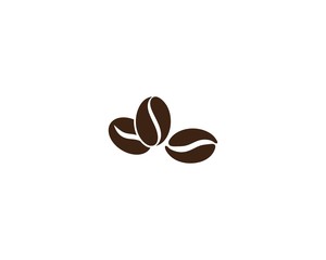 Coffee beans Logo Template