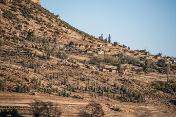 African scenery rural