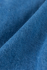 デニム素材のクローズアップ