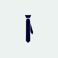 tie icon, vector illustration. flat icon