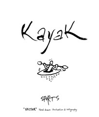 스포츠 포스터 / 손으로 그린 스포츠 그림