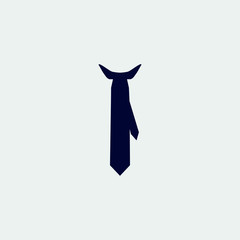 tie icon, vector illustration. flat icon