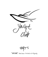 스포츠 포스터 / 손으로 그린 스포츠 그림