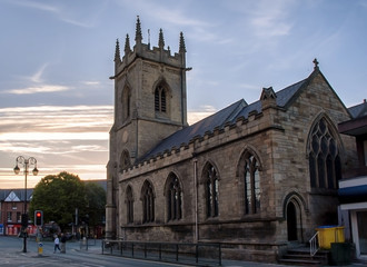 The former St Michael's Church in Chester, Cheshire UK