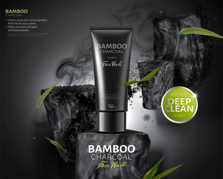 Bamboo Charcoal Face Wash