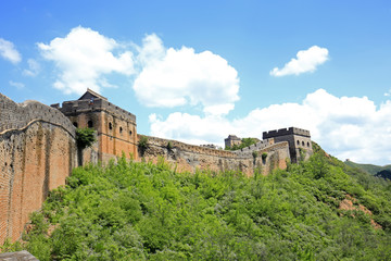 The Great Wall is in China.