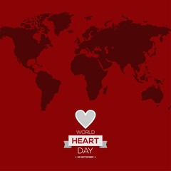 world heart day design