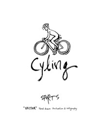 스포츠 포스터 / 손으로 그린 스포츠 그림