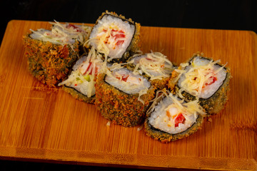 Japanese tempura roll